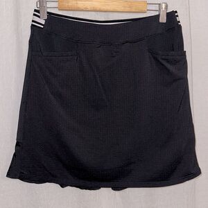 NVO Sport S Black & White Adorable Flirty Athletic Stretch Jersey Golf Skort